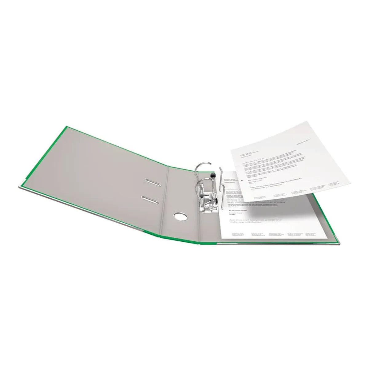 Falken Ordner PP-Color S80 - A4, 8 cm, hellgrün