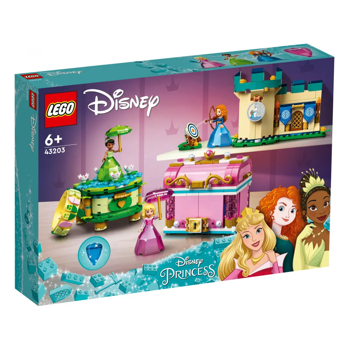 LEGO® Disney - Auroras, Meridas und Tianas Zauberwerke