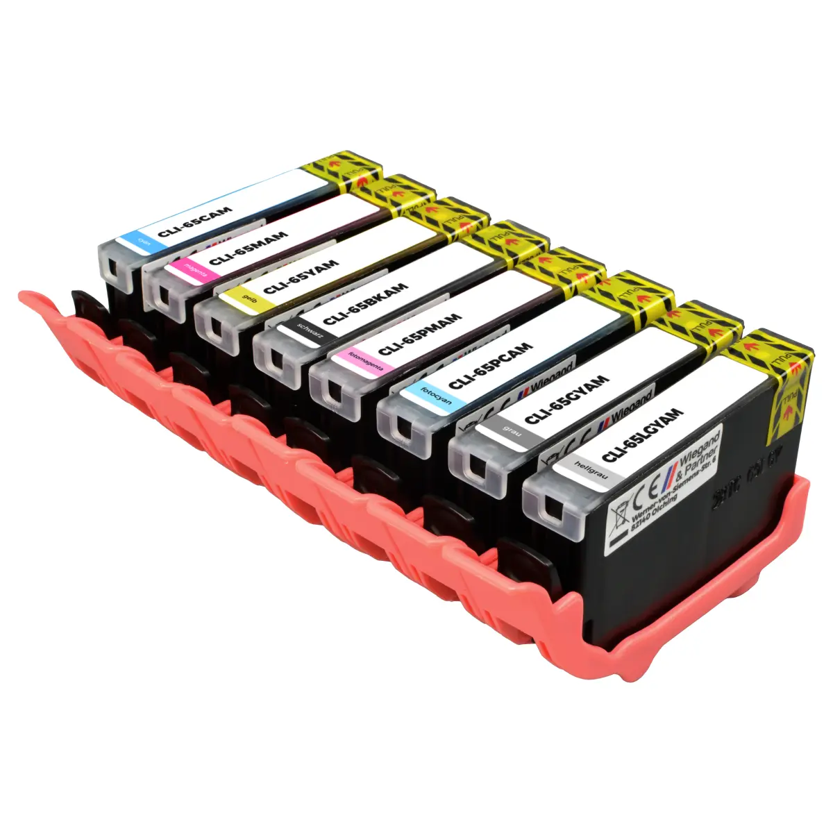Canon CLI-65 - alternatives Patronen MultiPack KCMY+PC+PM+GY+LGY 101,6 ml | x Seiten - Digital Revolution
