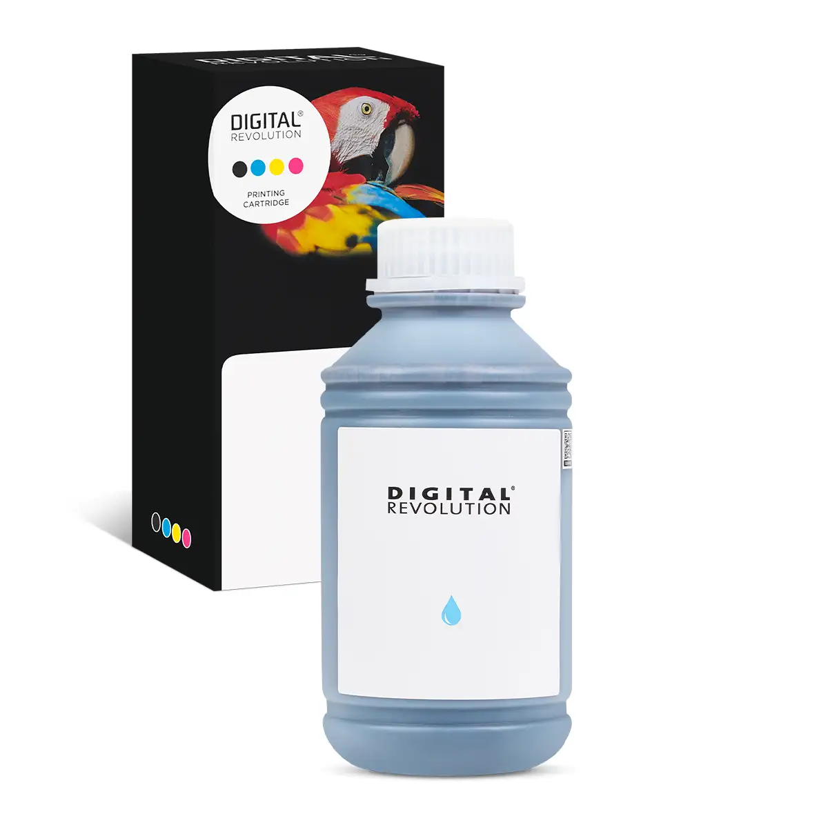 Digital Revolution XL Nachfülltinte 'foto cyan' 500 ml
