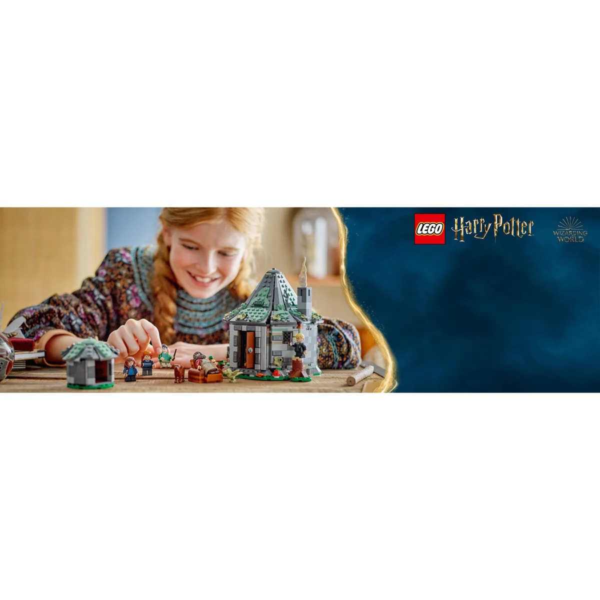 LEGO® Harry Potter Hagrids Hütte: Ein unerwarteter Besuch 76428