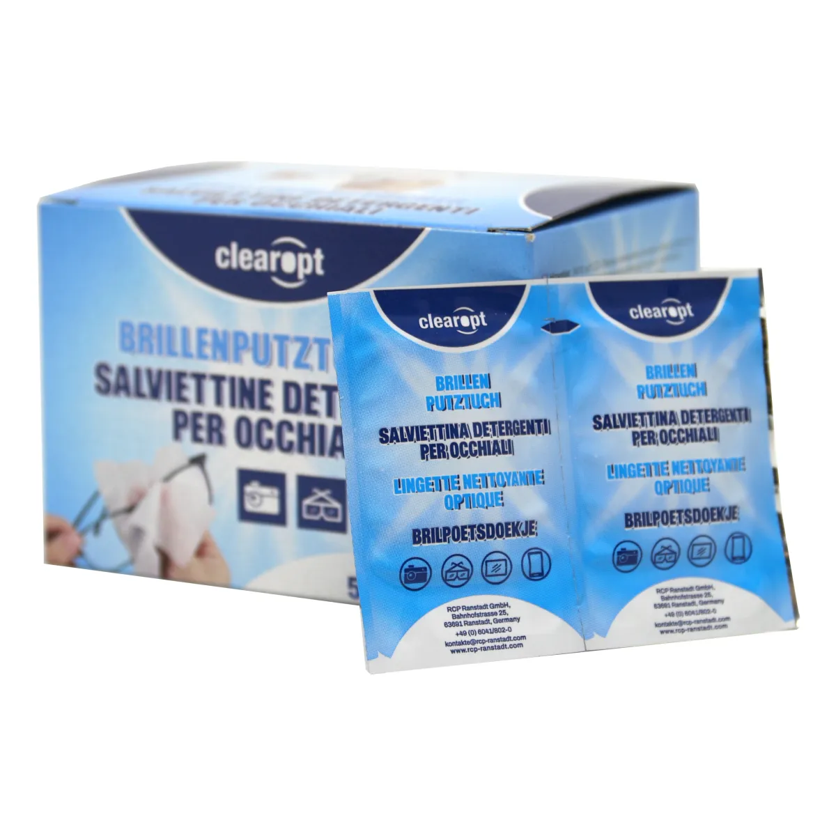 Clearopt Brillenputztücher 54 Stück