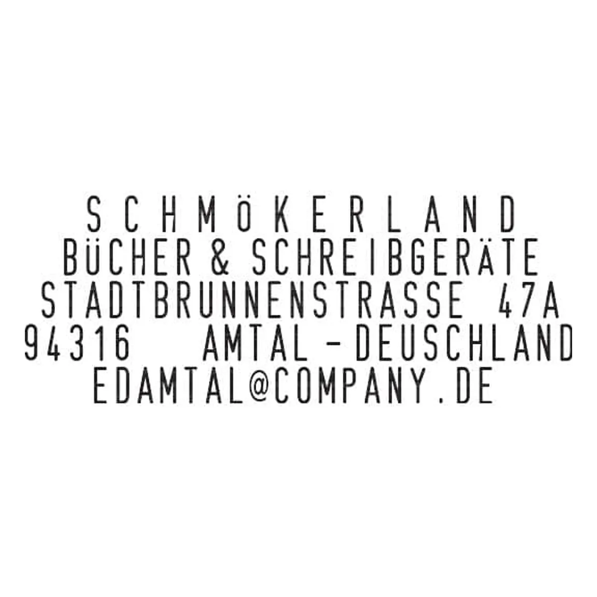 COLOP Stempel zum Selbersetzen - für max. 5 Zeilen