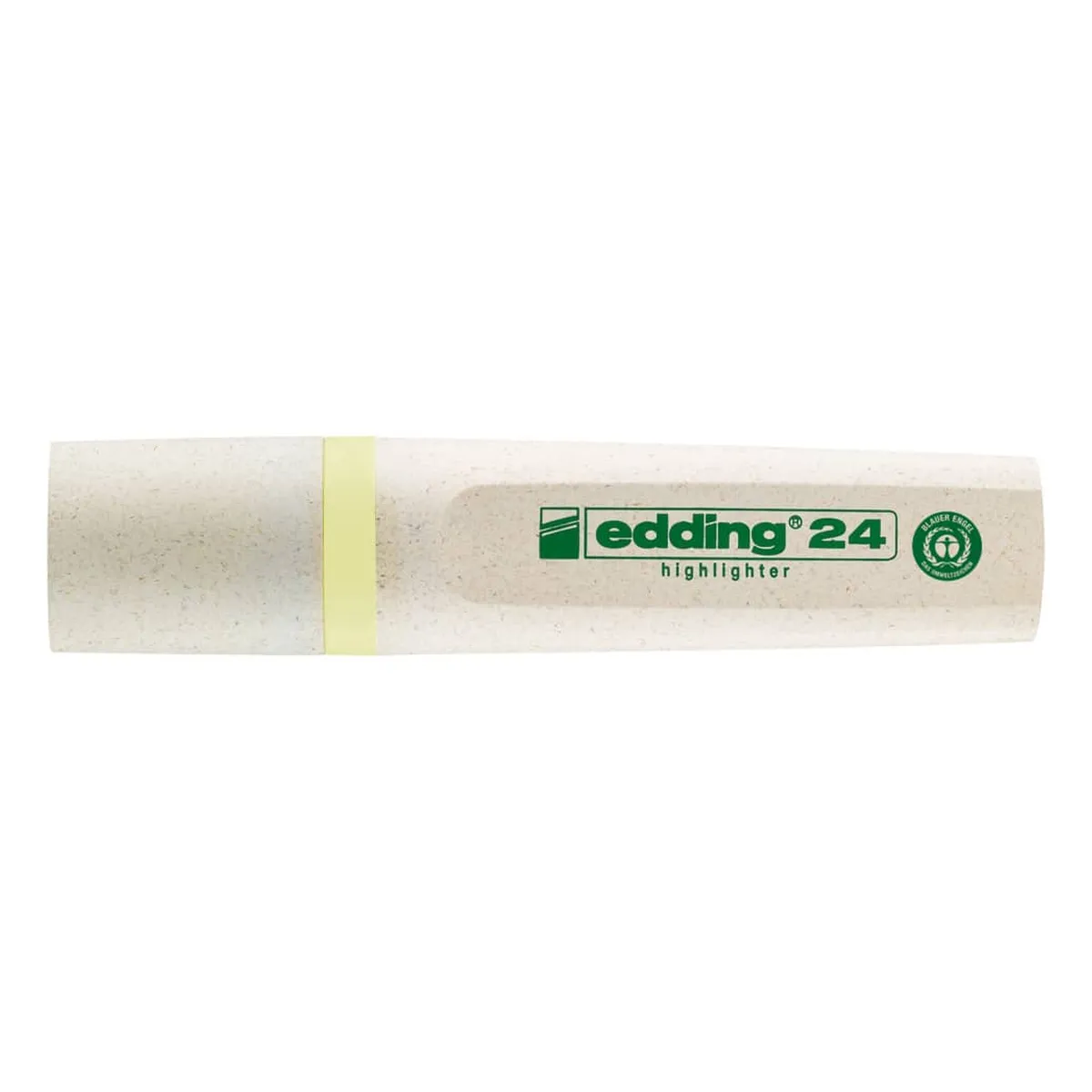 Edding 24 EcoLine Textmarker - nachfüllbar, pastellgelb