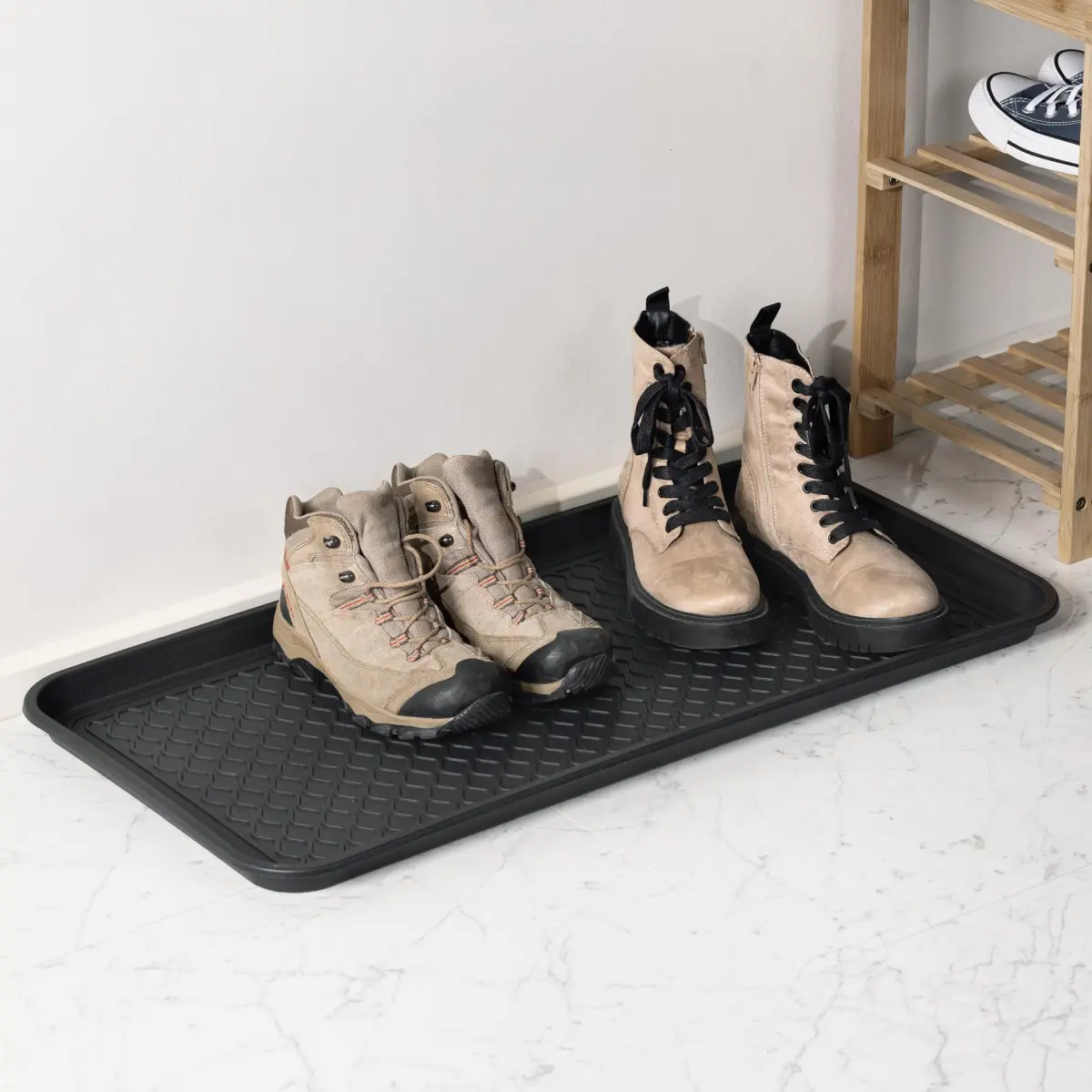 Schuhabtropfschale, schwarz