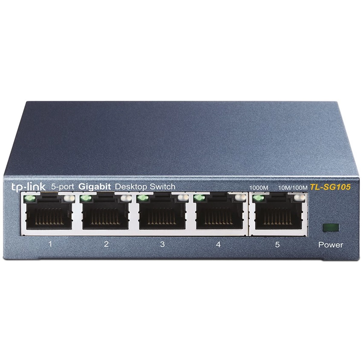 TP-Link TP-LINK TL-SG105 Unmanaged Gigabit Ethernet (10/100/1000) Schwarz