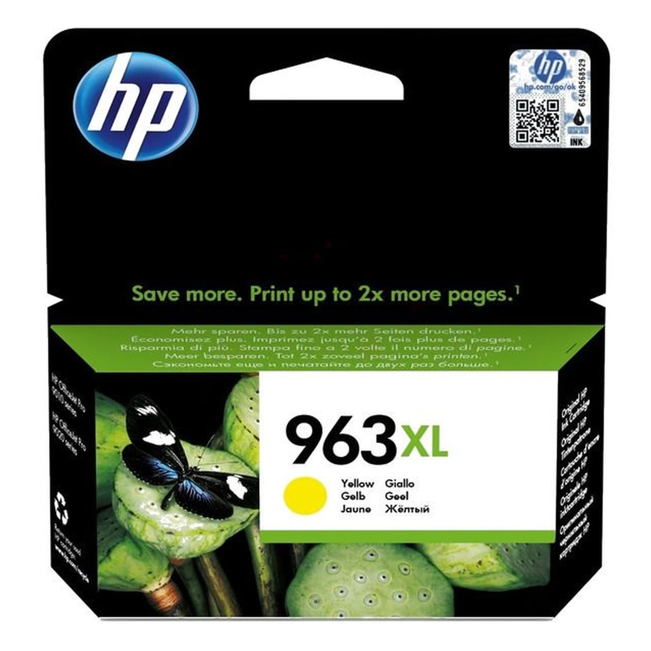 Druckerpatrone HP 963XL gelb 22,92 ml | 1.600 Seiten (3JA29AE)
