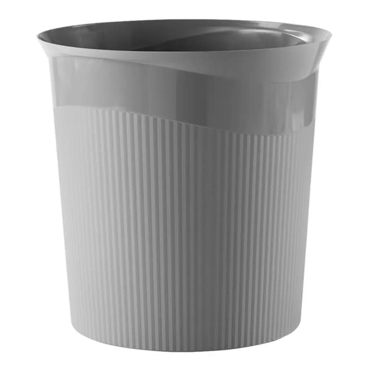 HAN Papierkorb Re-LOOP - 13 Liter, rund, dunkelgrau