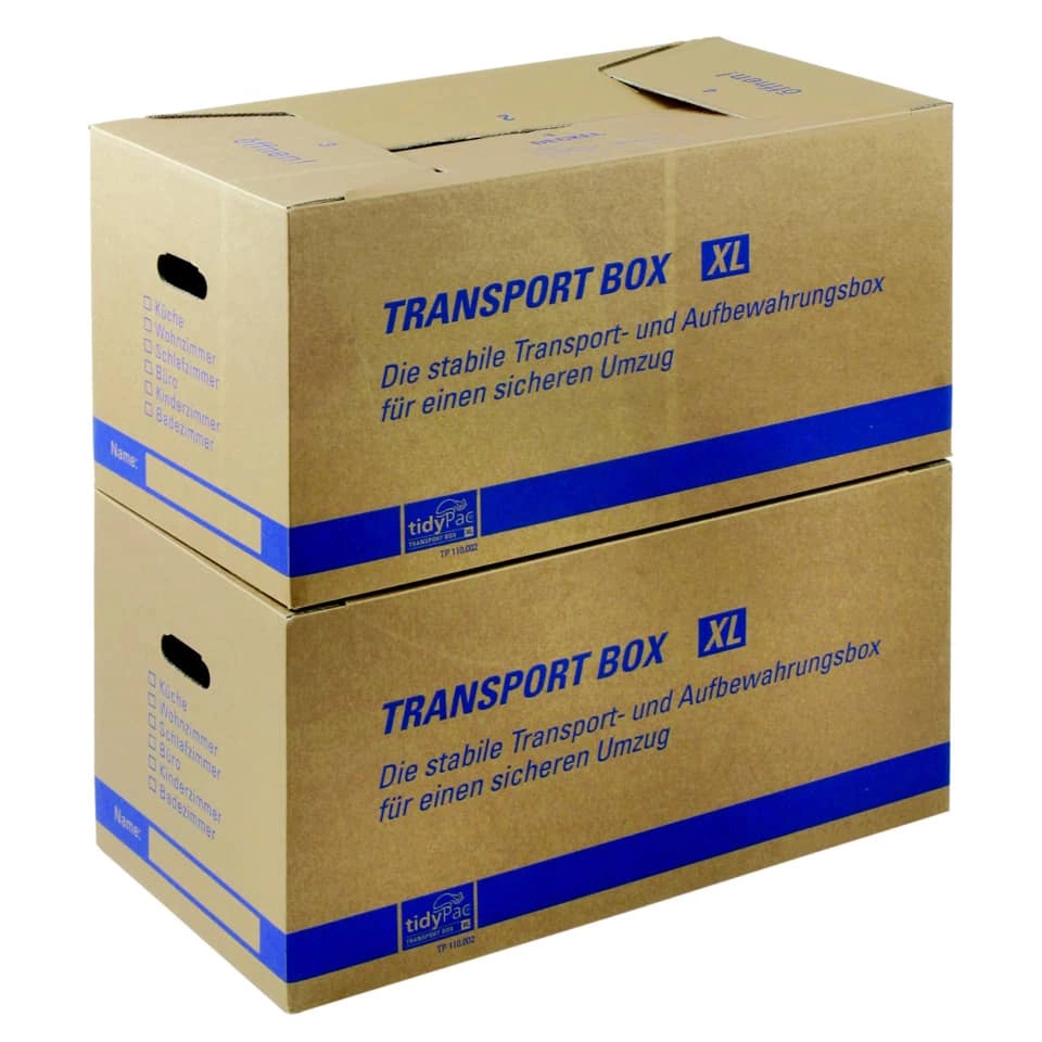 tidyPac Transportboxen 680x350x355 mm, braun
