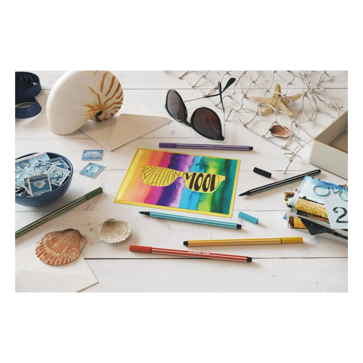STABILO® Premium-Filzstift - Pen 68 - pflaume