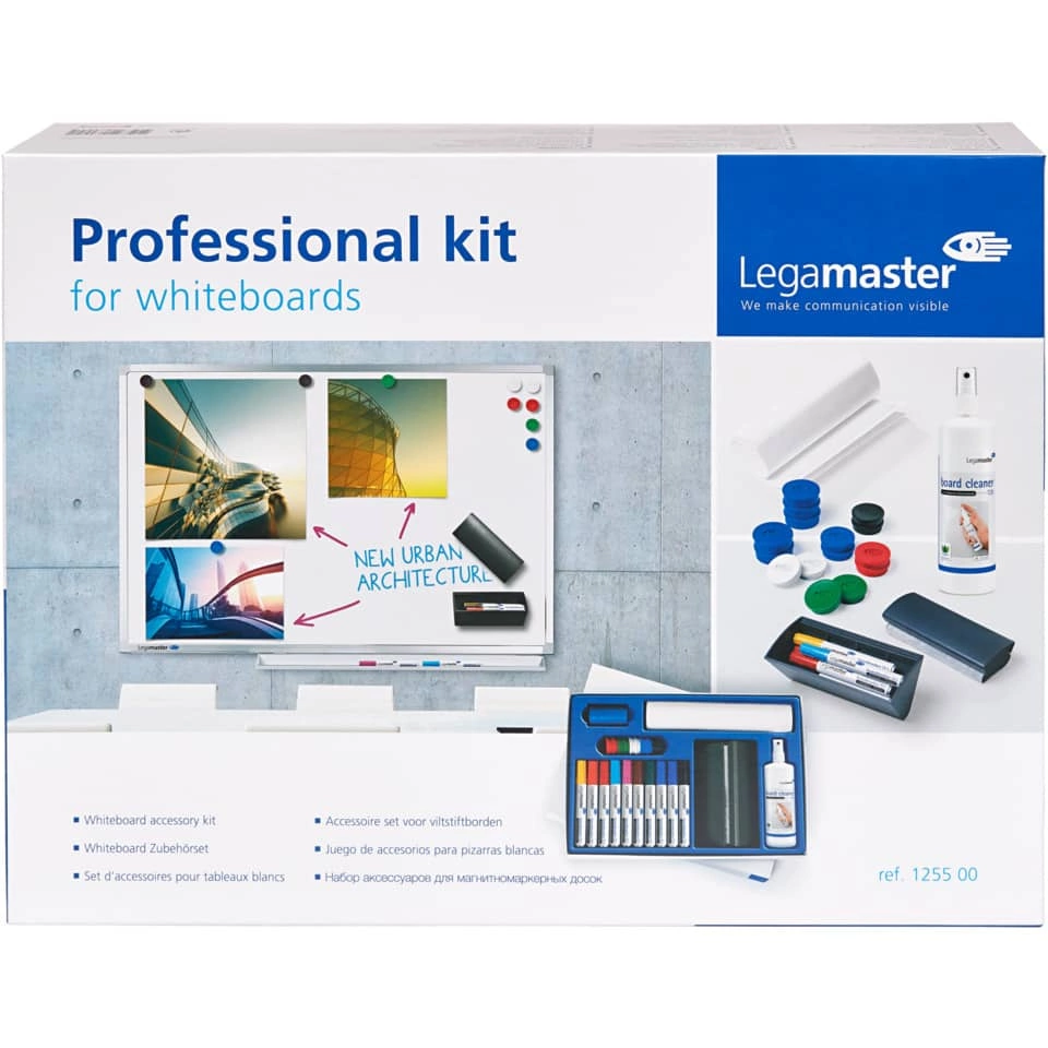 LEGAMASTER Whiteboard PROFESSIONAL Zubehörset - 77-tlg.
