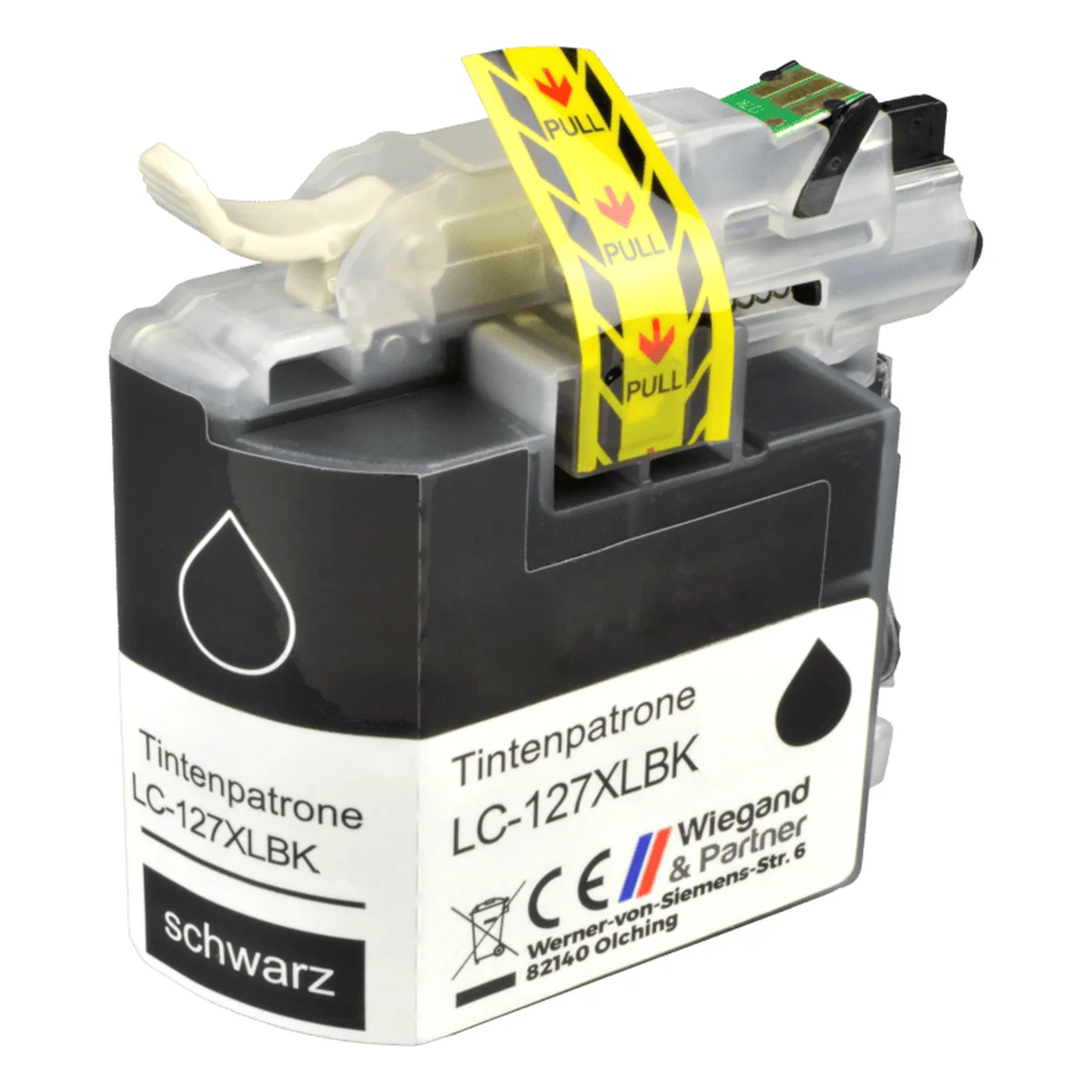 Brother LC-127 XLBK - alternative Patrone schwarz 28 ml | 1.500 Seiten - Digital Revolution