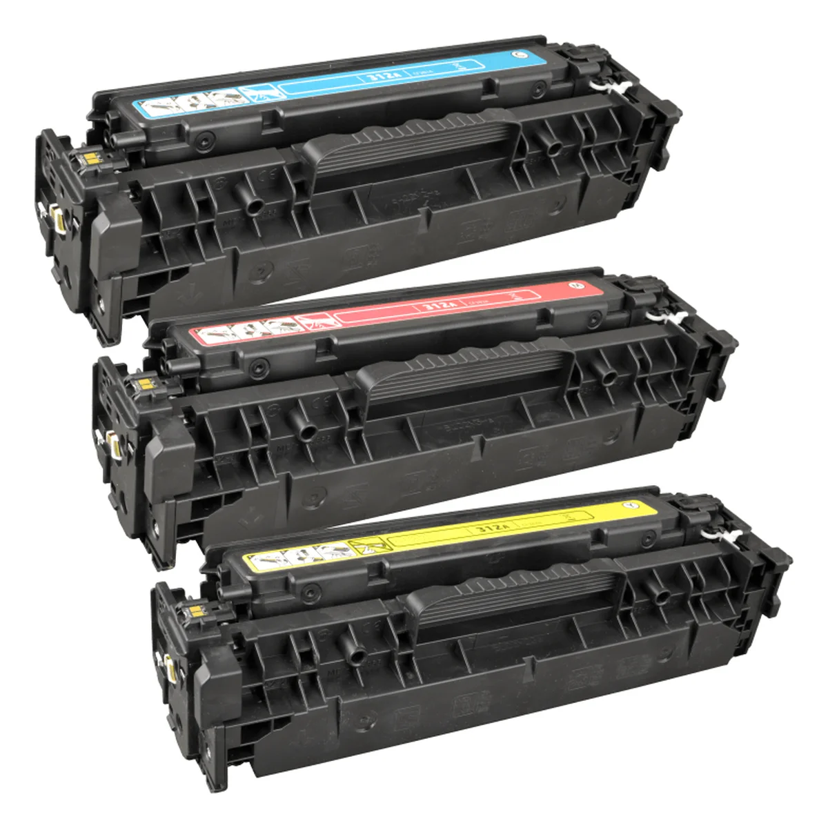 HP 312A - alternative Toner Multipack CMY 3x 2.700 Seiten - Digital Revolution