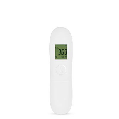 TECH-MED Infrarot Fieberthermometer - Berührungslos Mit 32 Speicherplätzen