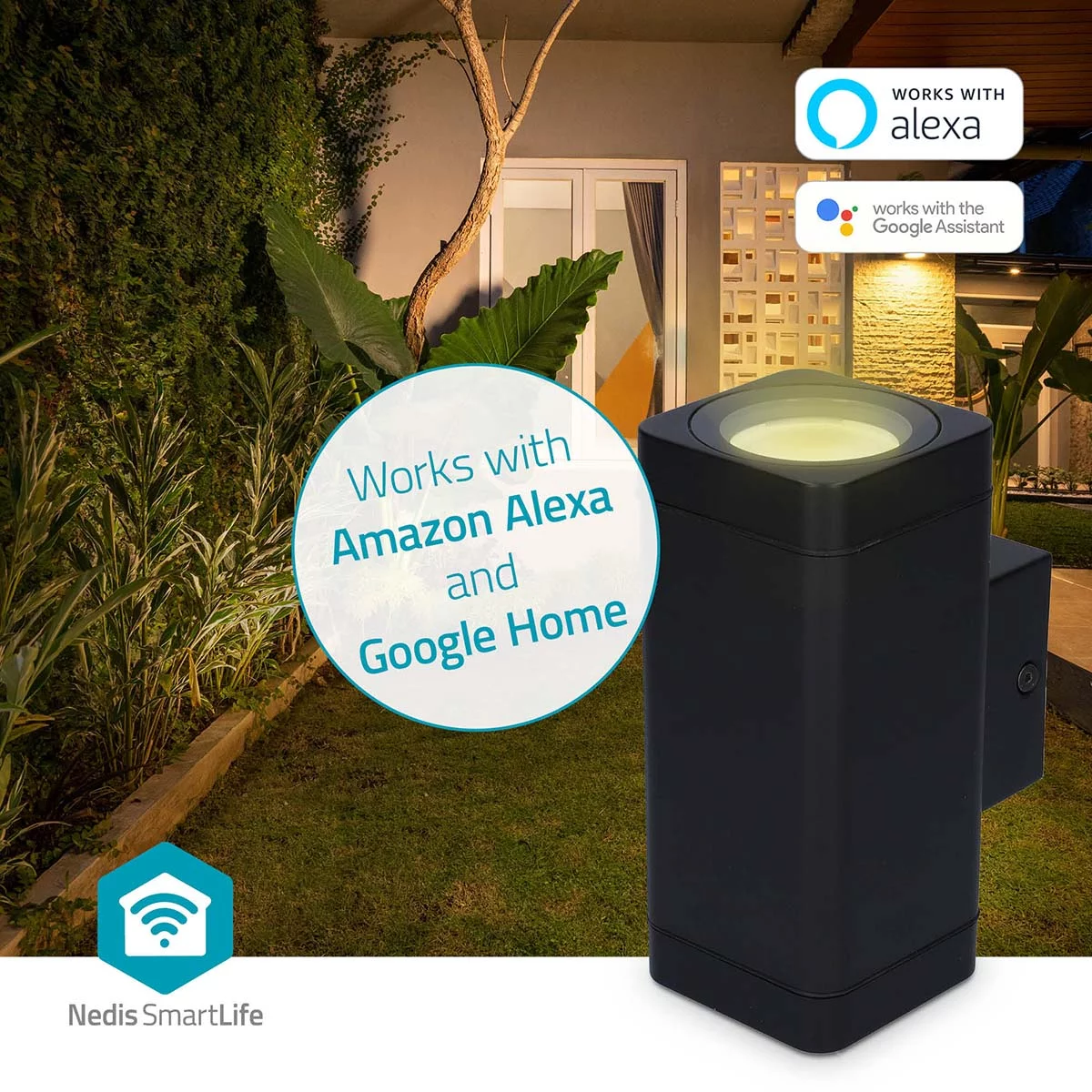 Nedis Smartlife-Außenleuchte Nedis Smartlife-Außenleuchte