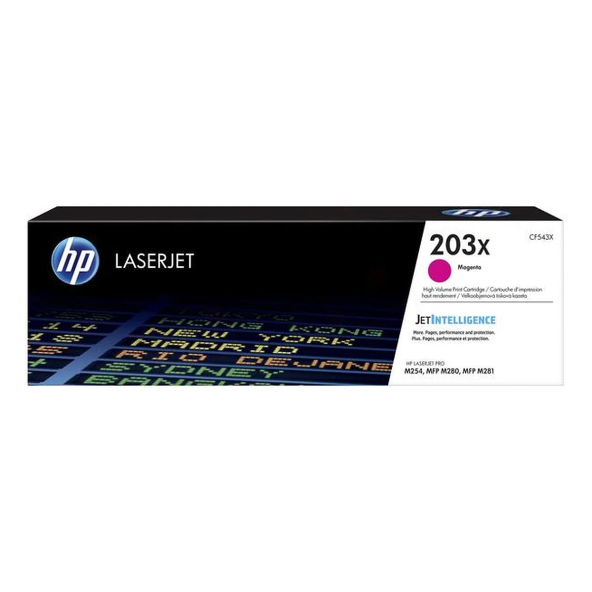 HP 203X Toner magenta 2.500 Seiten (CF543X)