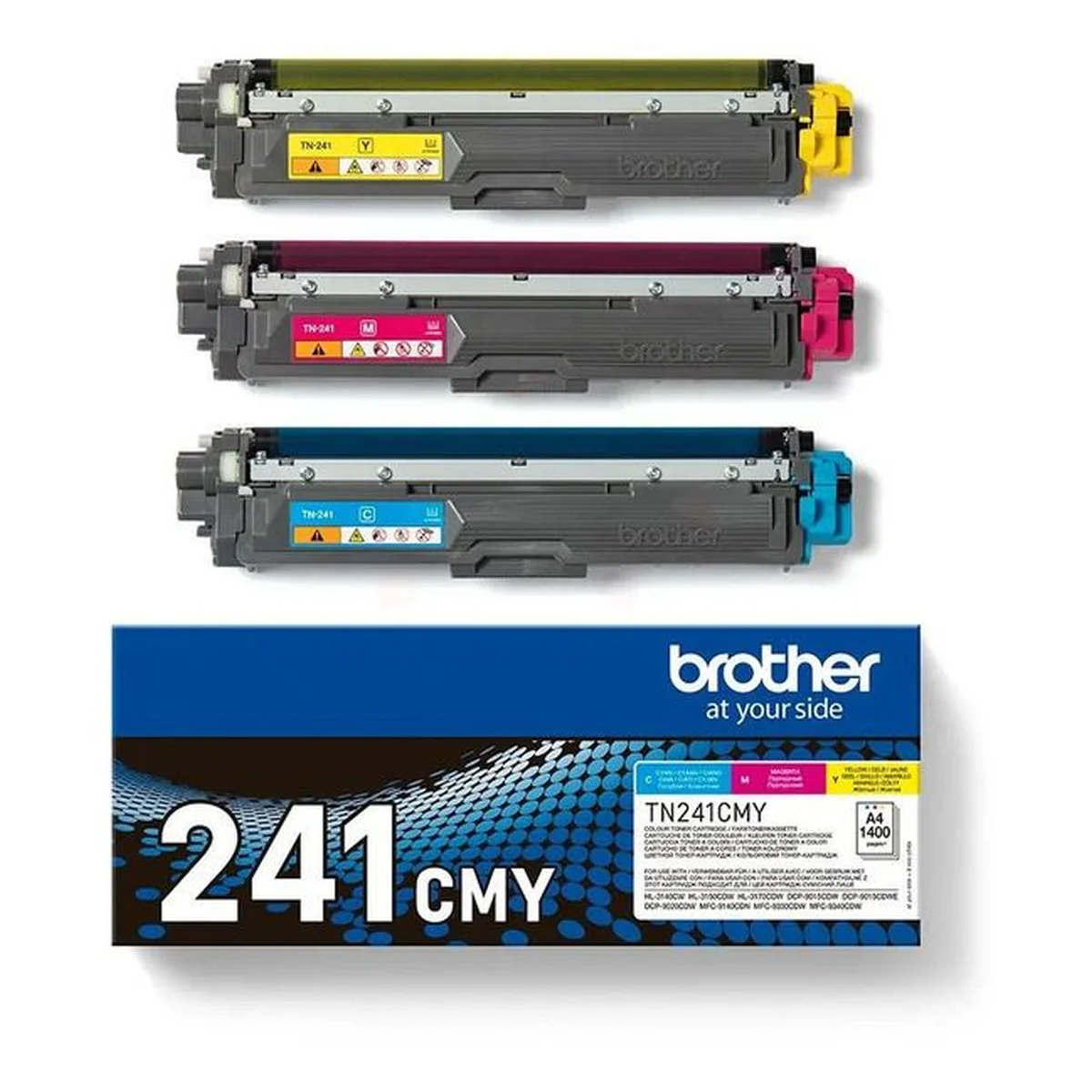 Brother TN-241CMY Toner MultiPack cyan magenta gelb 4.200 Seiten