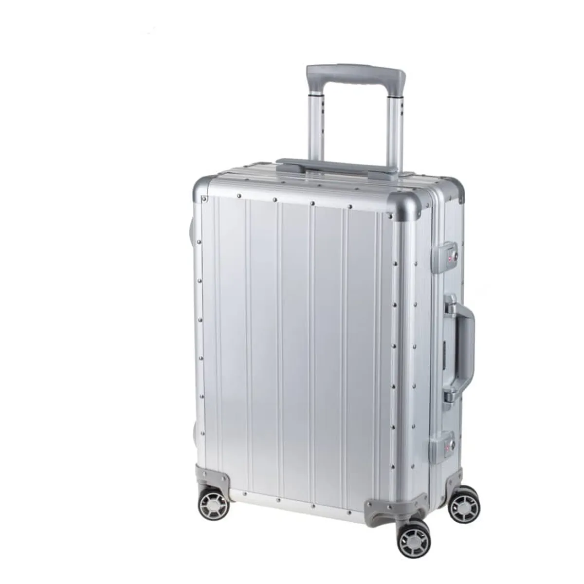 Alumaxx Reisetrolley Orbit - 40 x 55 x 20 cm, Aluminium, silber matt