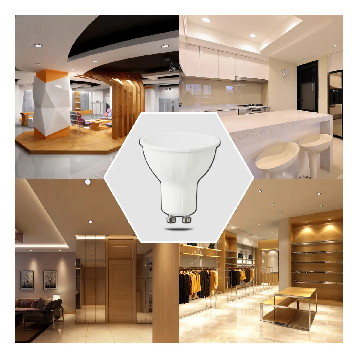 Aigostar LED 'Spot', 8W, GU10 