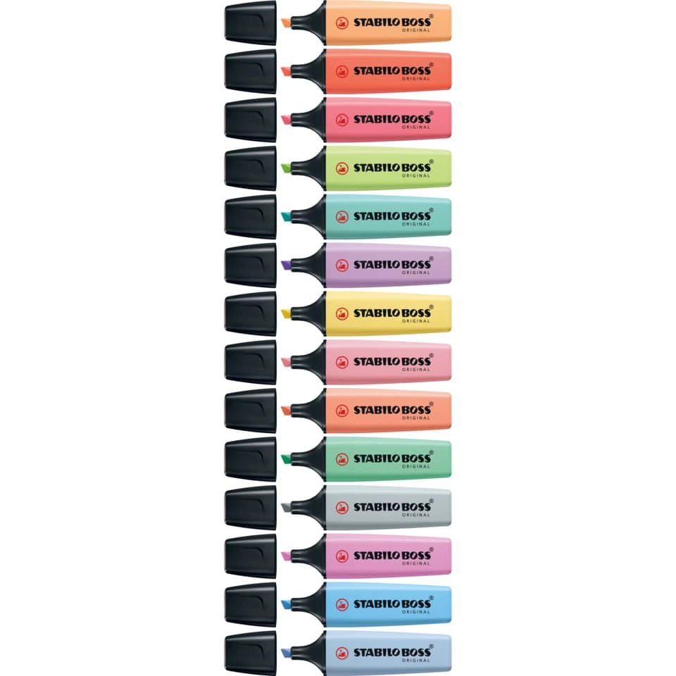 Textmarker Stabilo Boss® pastell korallrot