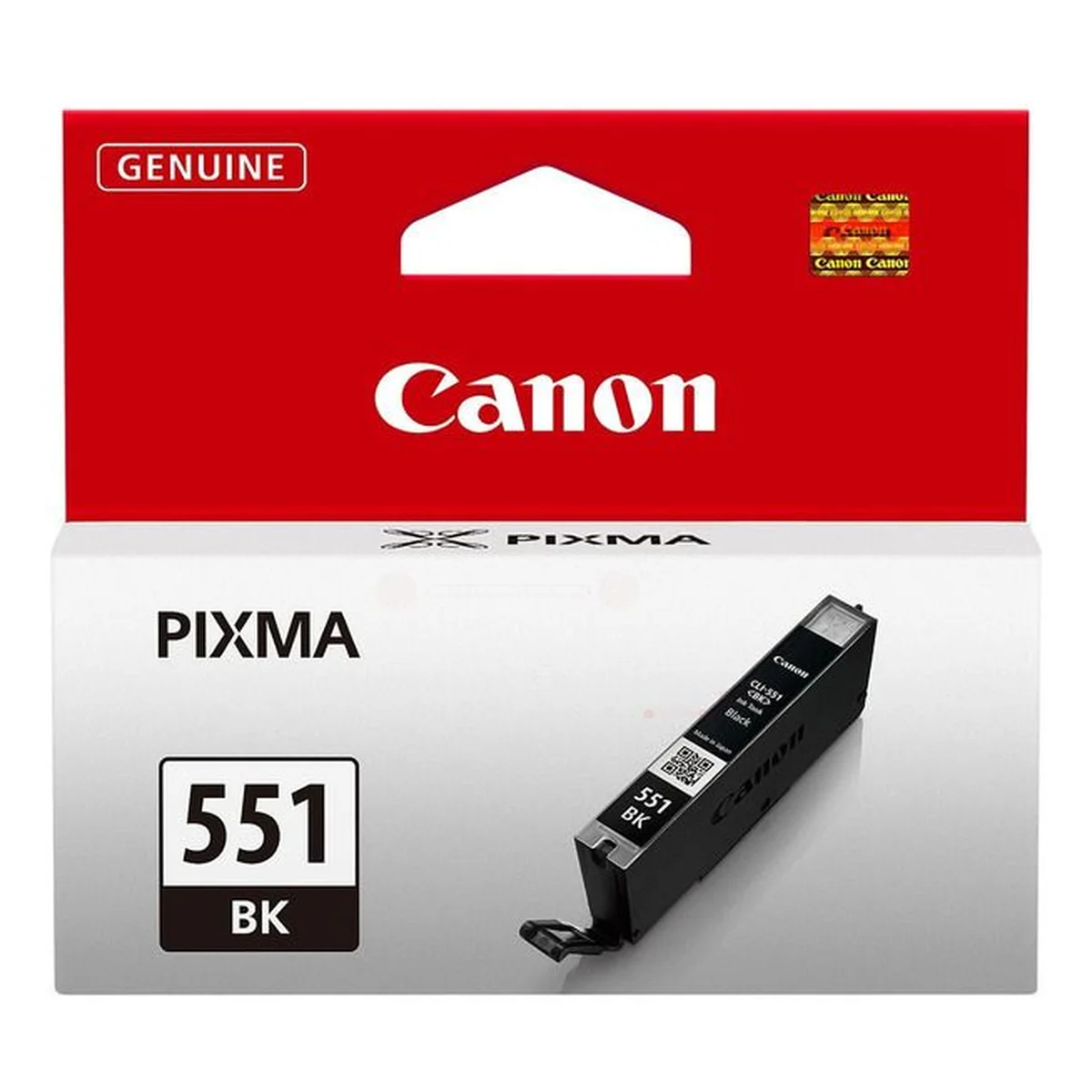 Druckerpatrone Canon CLI-551 BK schwarz 7 ml | 1.795 Seiten (6508B001)