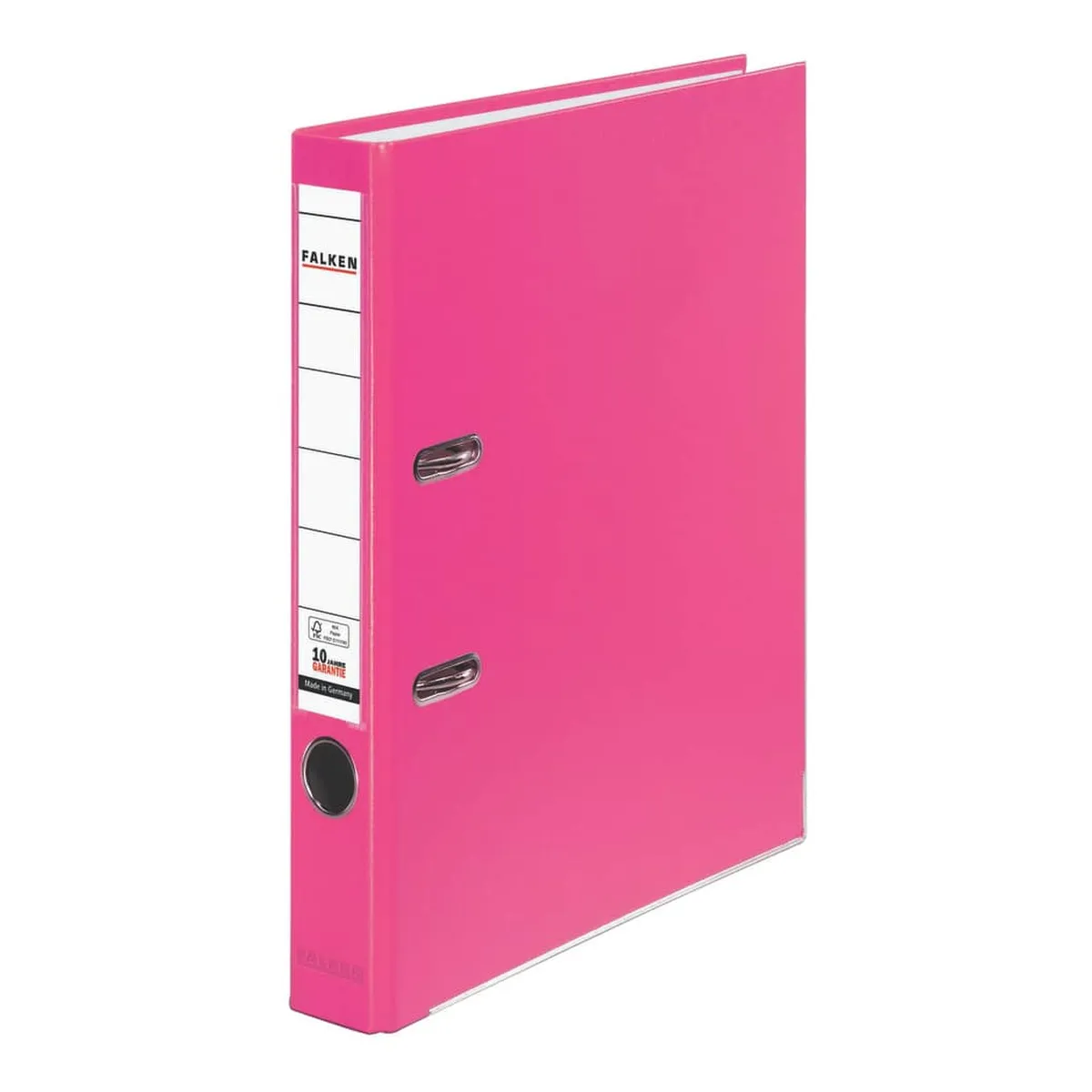 Falken Ordner PP-Color S50 - A4, 5 cm, pink