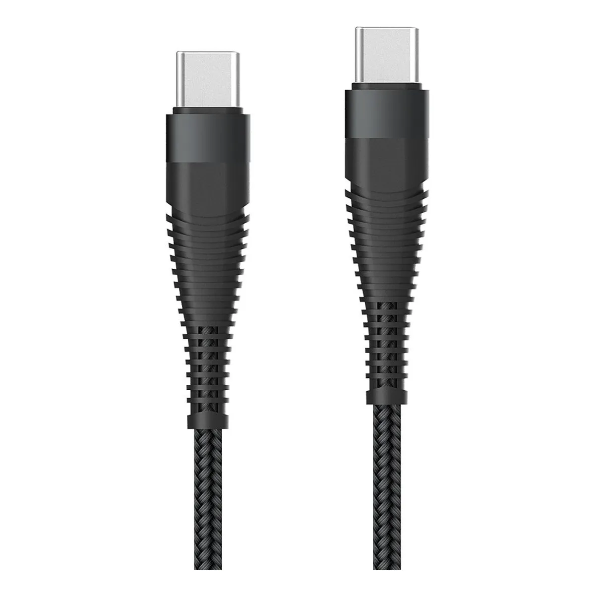 Fontastic Datenkabel Elox USB Typ-C>USB Typ-C 1,5m schwarz
