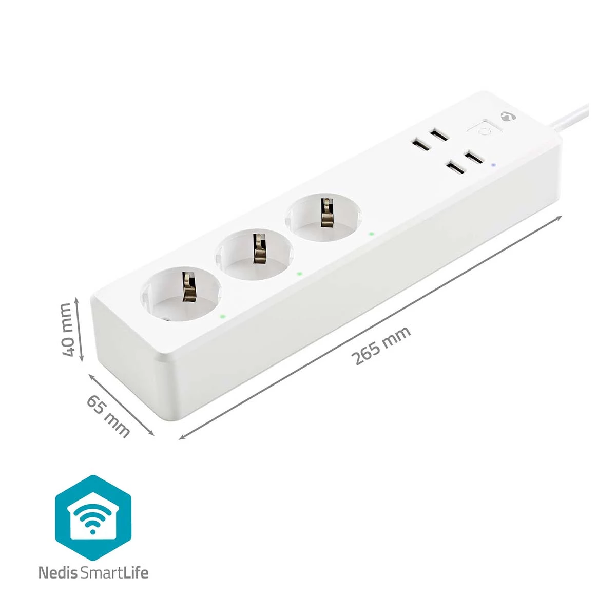 Nedis SmartLife Power Strip
