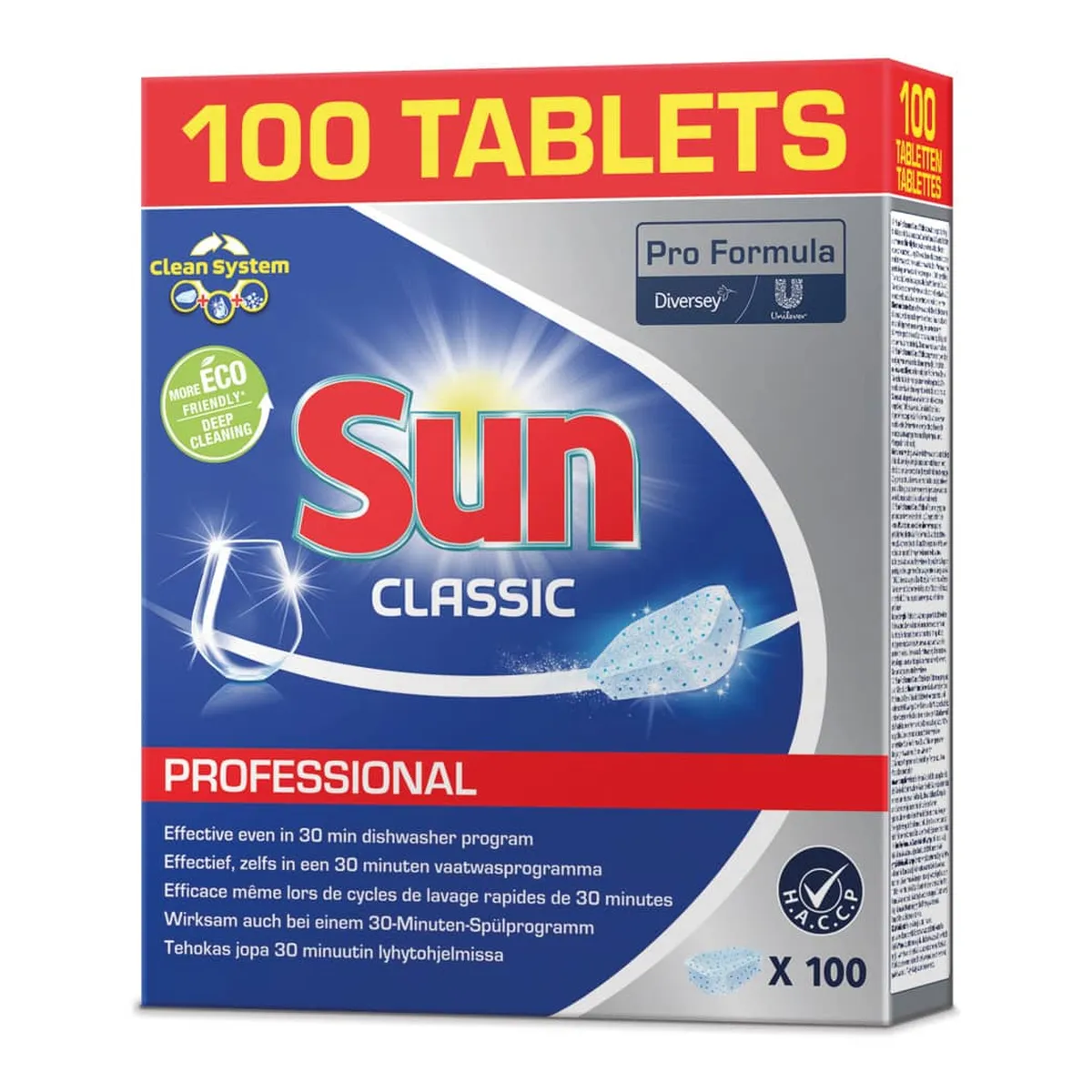 SUN Spülmaschinentabs Classic - 100 Tabs