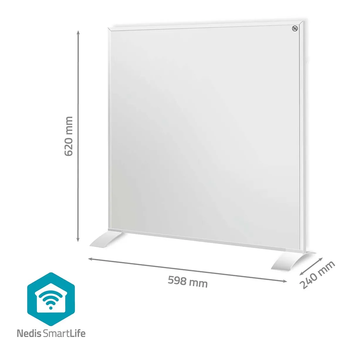 Nedis SmartLife Infrarot-Heizplatte 350 Watt