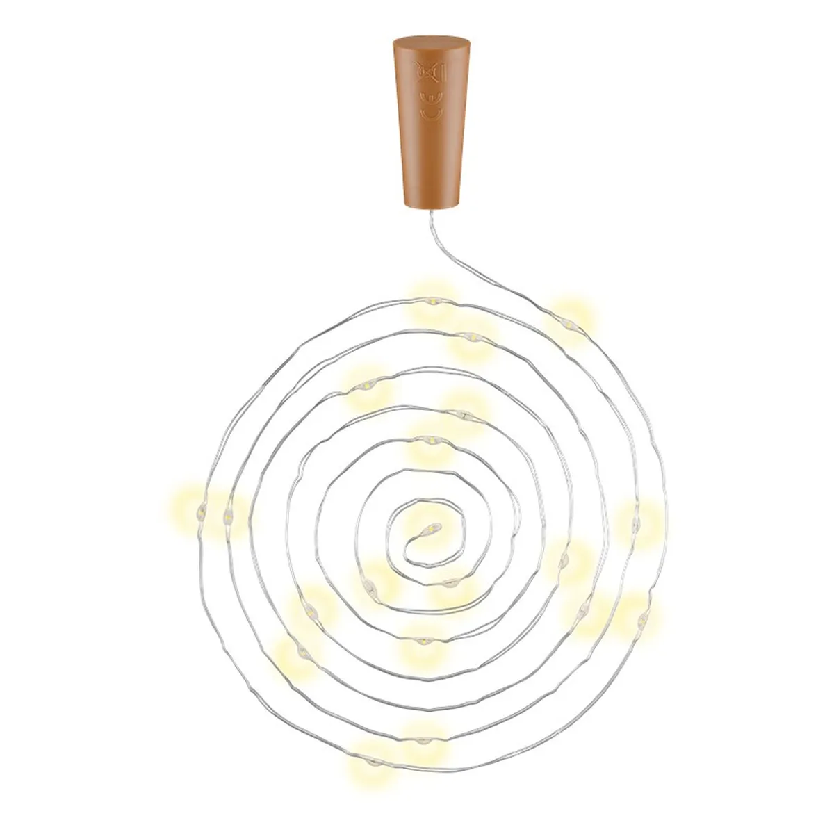 Goobay 10 x 20er LED-Flaschen-Lichterkette