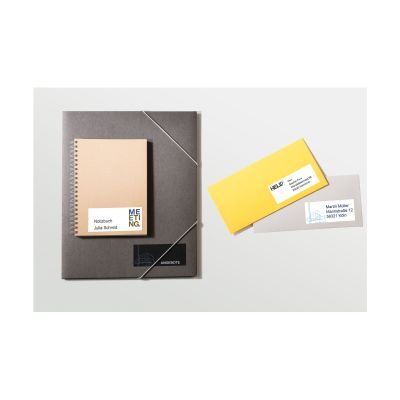 Avery Zweckform Universal-Etiketten ultragrip - 70 x 67,7 mm, weiß, 1.200 Etiketten, permanent