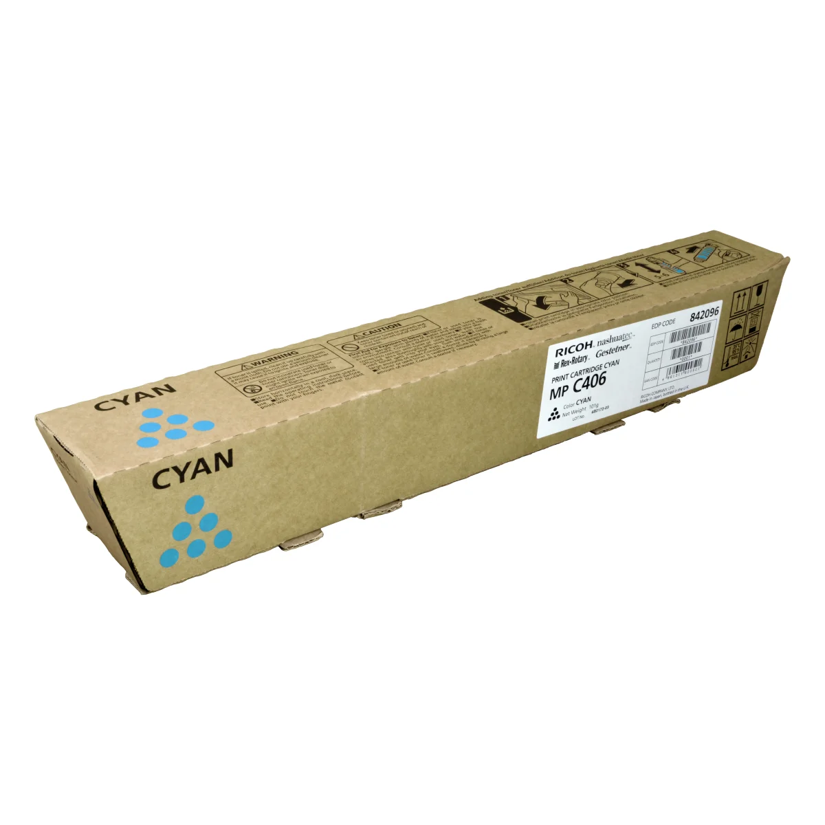 Ricoh Toner 842096  MPC406  cyan OEM