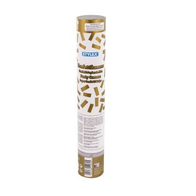 Konfetti-Kanone, 30 cm, gold