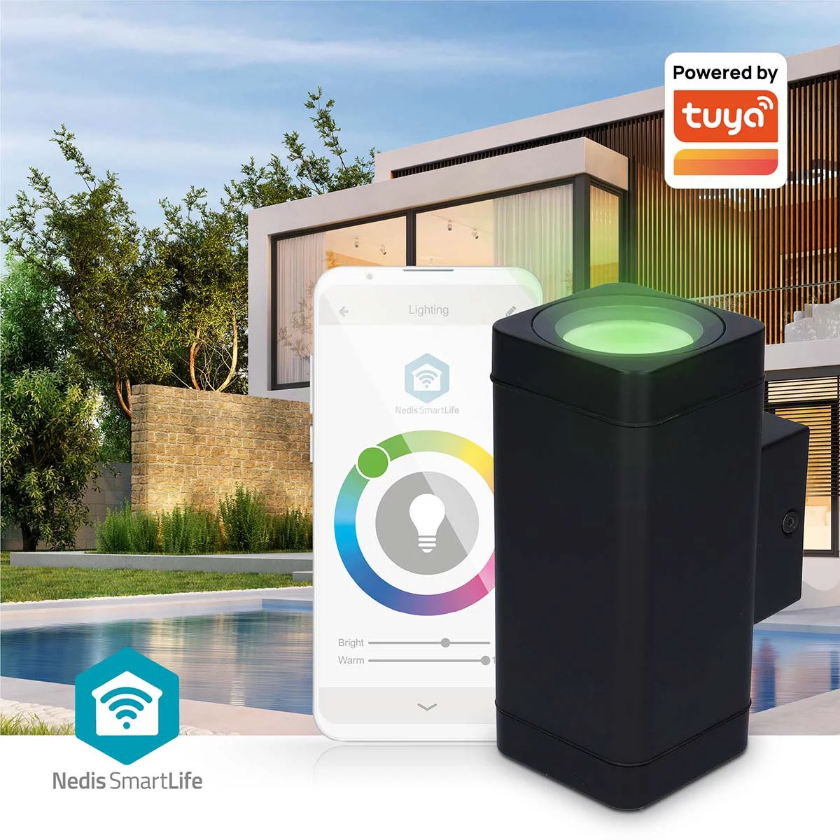 Nedis Smartlife-Außenleuchte Nedis Smartlife-Außenleuchte