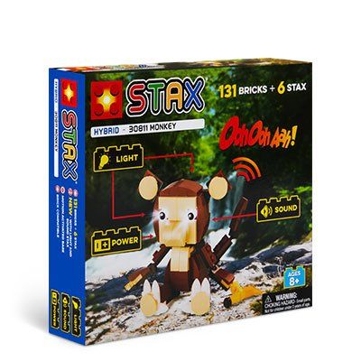 STAX® Affe - LEGO®-kompatibel
