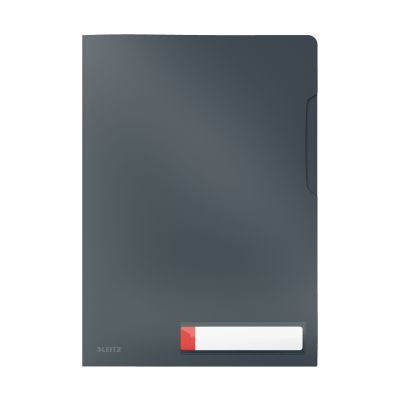 4708 Privacy Sichthülle Cosy - A4, PP, grau matt, Blickdicht, 3 Stück