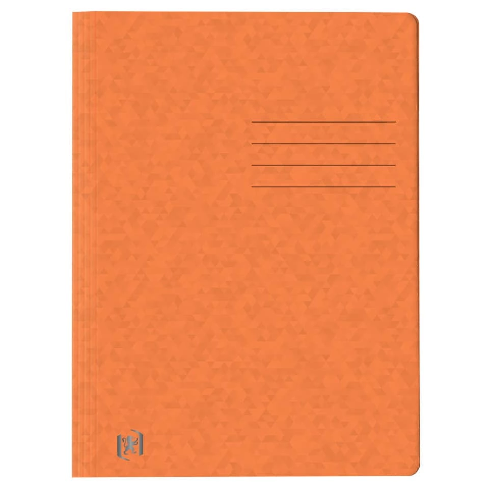 OXFORD Schnellhefter TOP FILE+ - A4, Karton 390g/qm, kfm. und Amtsheftung, orange
