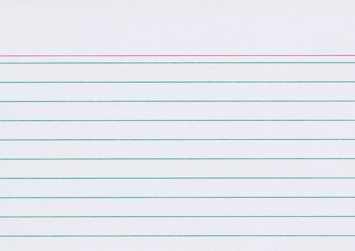 Stylex Karteikarten, DIN A7, liniert, 100 Stück, FSC