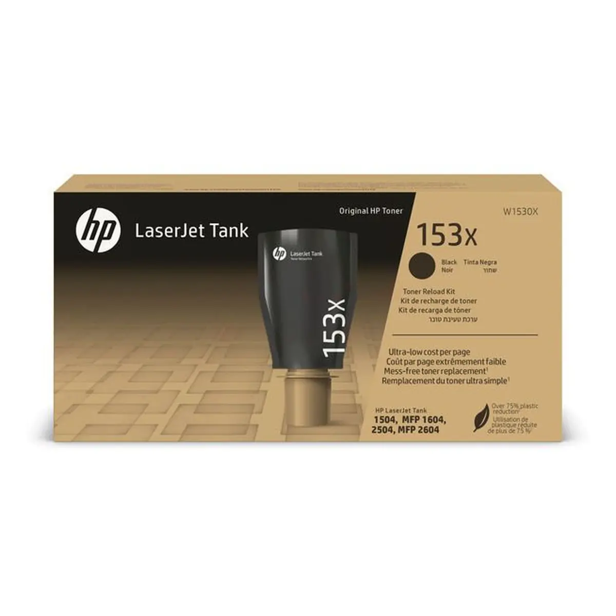 HP 153X Toner Nachfüll-Kit schwarz 5.000 Seiten (W1530X)