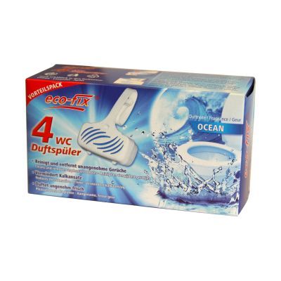 eco-fix Vorteilspaket WC Duftspüler Ocean 4x33 g