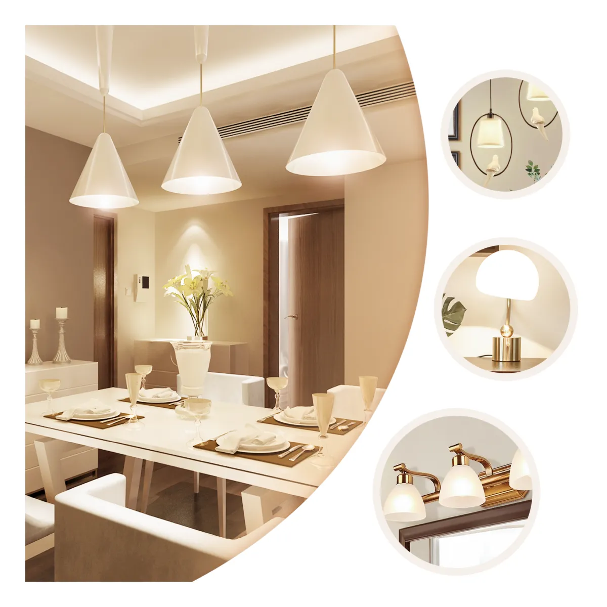 Aigostar LED 'Classic' E27, 9W