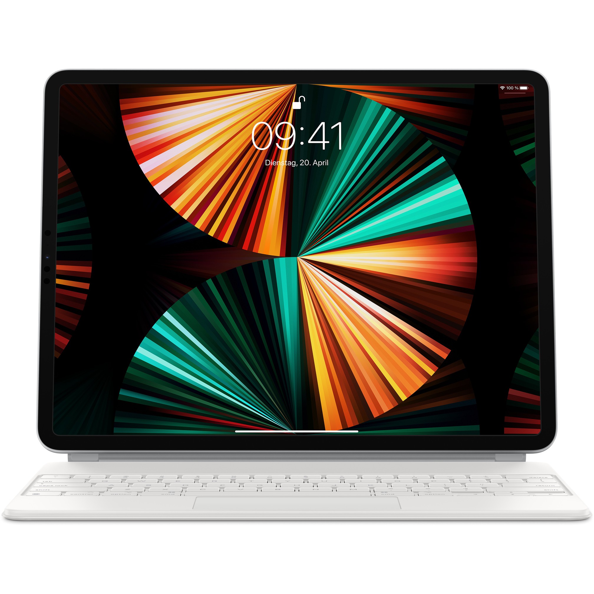 Apple Magic Keyboard iPad Pro 12.9 (3.,4.,5.,6. Generation) White (Deutsch)