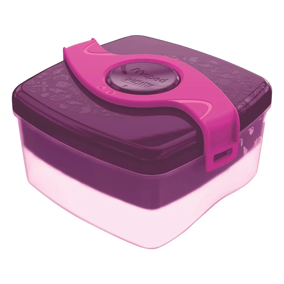 Maped Brotbox Kids ORIGINS - pink, 153 x 87 x 170 mm