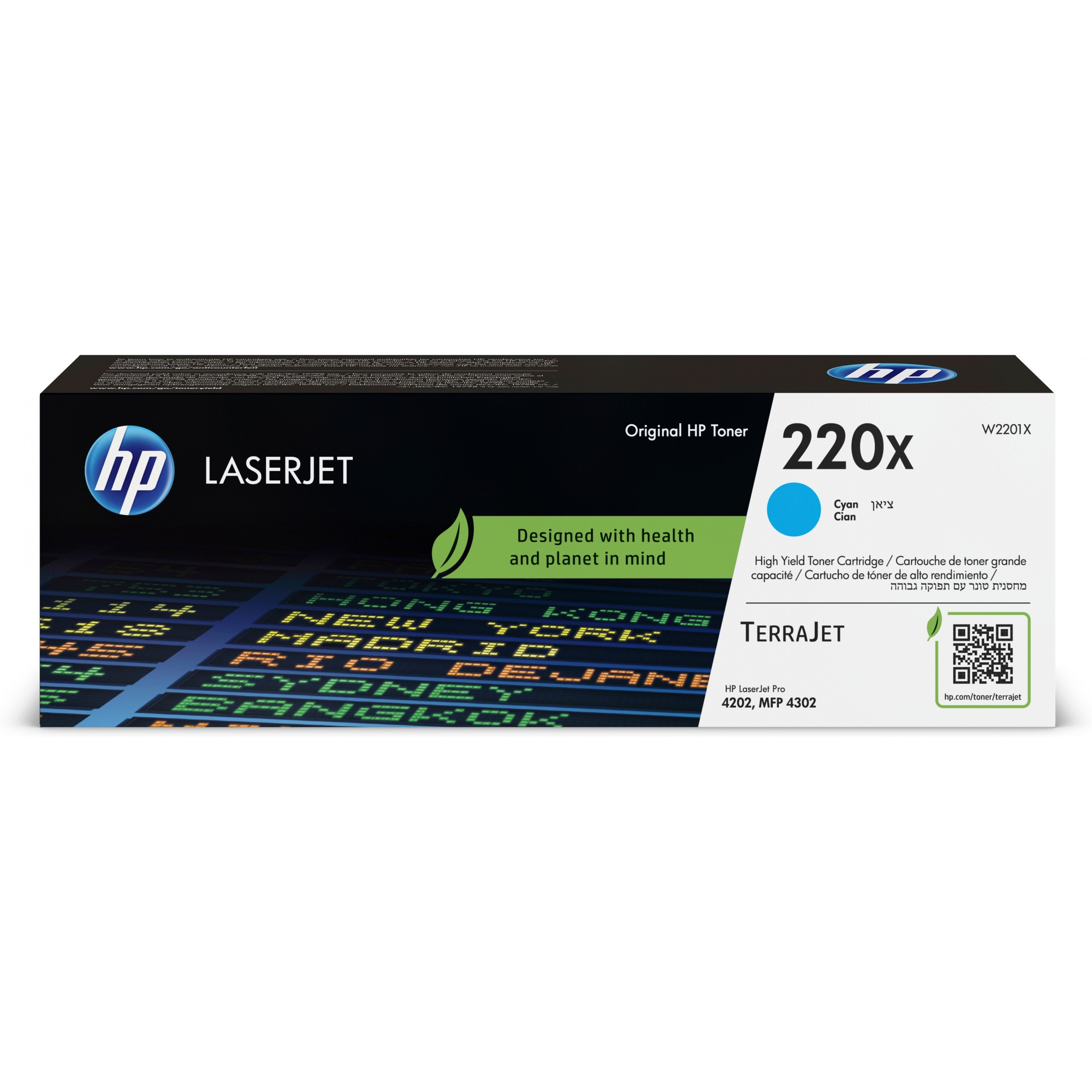 HP Toner '220X' cyan 5.500 Seiten