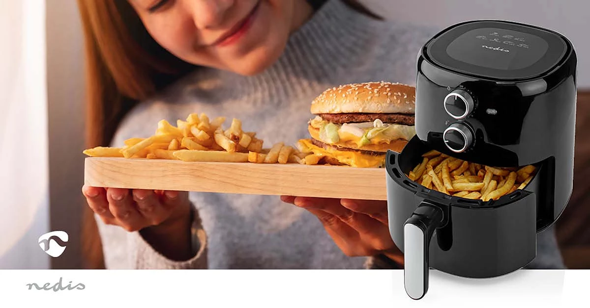 Nedis Heißluft Friteuse Nedis Heißluft Friteuse