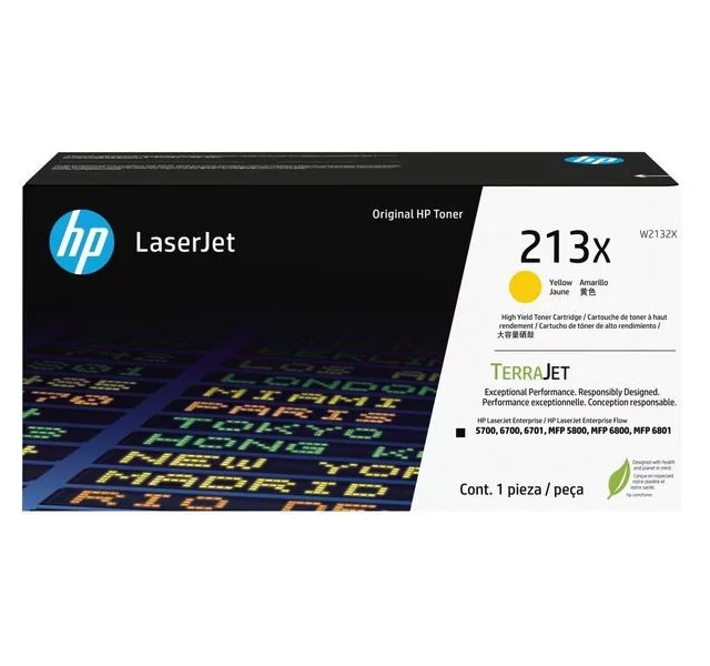 HP Toner '213X' gelb 6.000 Seiten