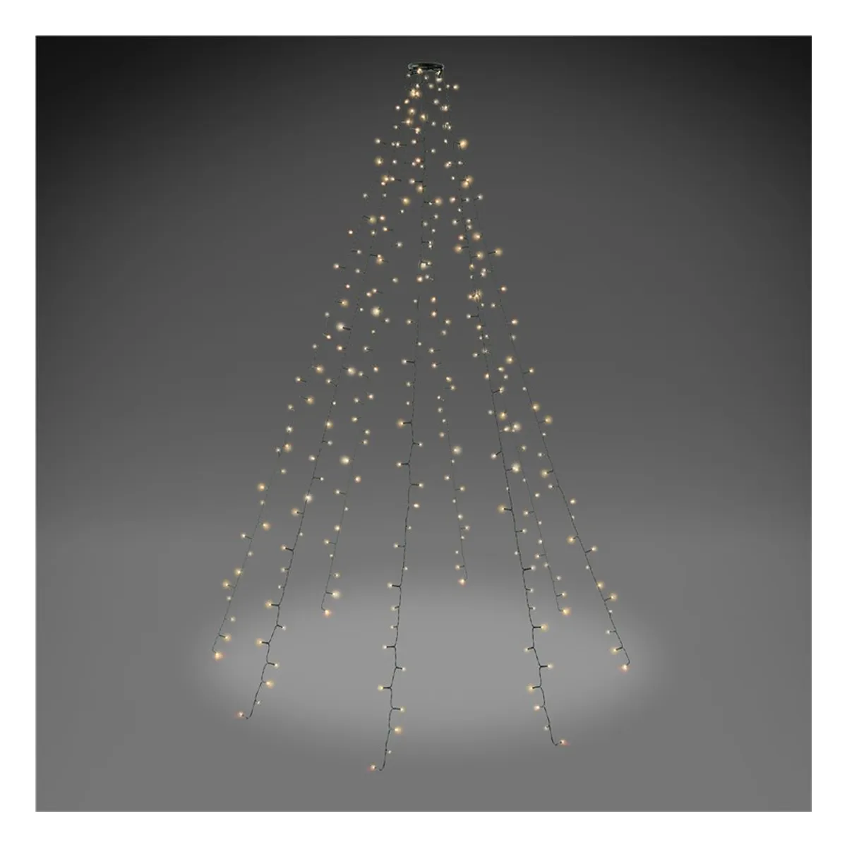 Goobay 280 LED-Baummantel mit Ring