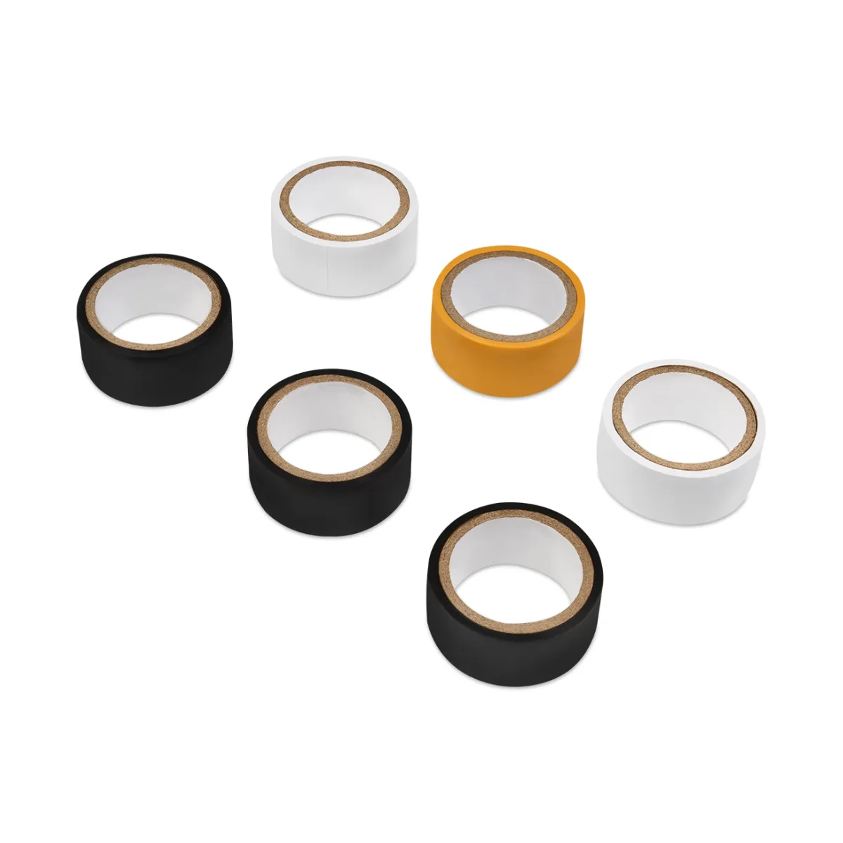 Eurotools PVC Klebeband, 6 Stück