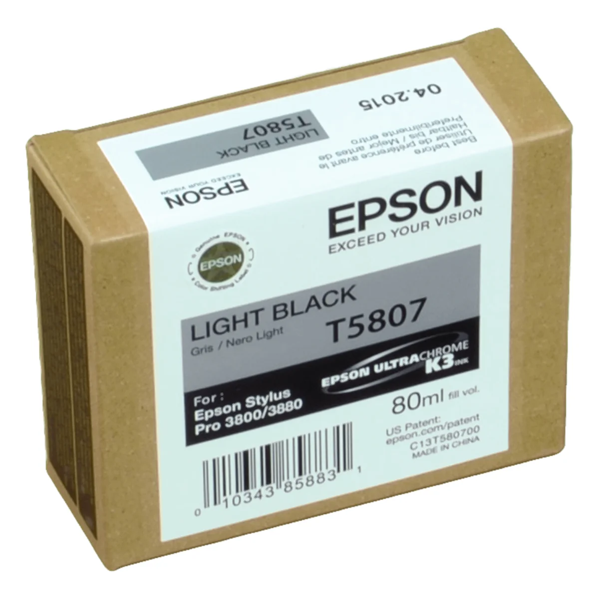 Epson Tinte C13T580700 grau